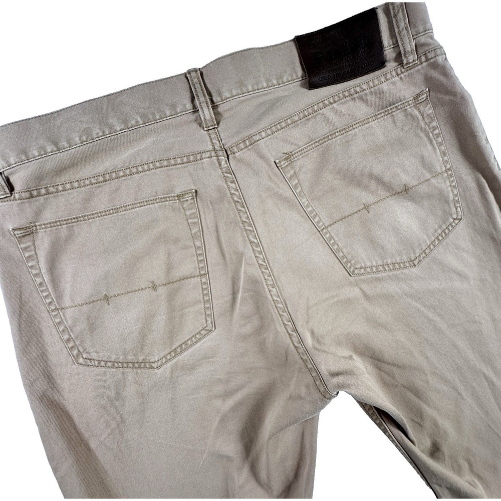 Polo‎ Ralph Lauren 650 Straight Leg Pants Mens 34x30 Tan Khaki Twill Chino